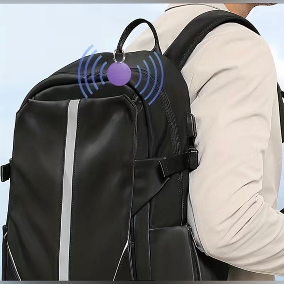 NBIB - Bluetooth Smart Tracking Finder Locator - Set of 2 - Red - Picture 5 of 11